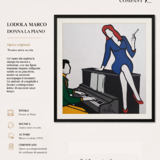 DONNA AL PIANO- MARCO LODOLA