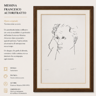 AUTORITRATTO- FRANCESCO MESSINA